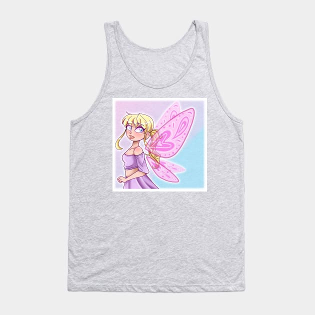 Pastel Fairy Tank Top by LittleGreenHat